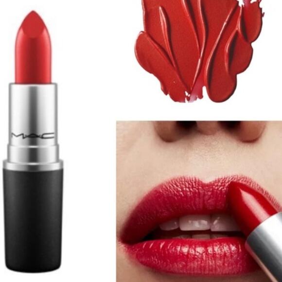 MAC Lustre Lipstick Bullet in Cockney - Picture 1 of 7